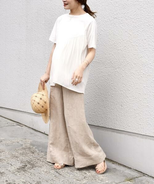 SHIPS / シップス カットソー | カッセンコンビショートスリーブTEE | 詳細12