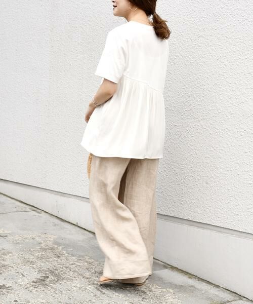 SHIPS / シップス カットソー | カッセンコンビショートスリーブTEE | 詳細13