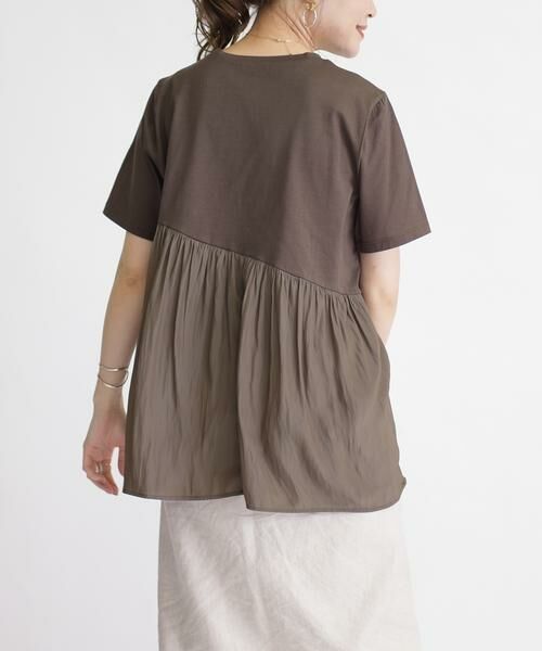 SHIPS / シップス カットソー | カッセンコンビショートスリーブTEE | 詳細23