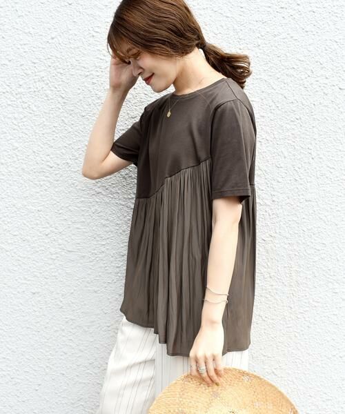 SHIPS / シップス カットソー | カッセンコンビショートスリーブTEE | 詳細29