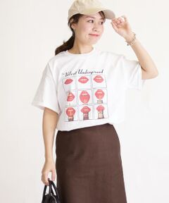 ロックプリントTEE