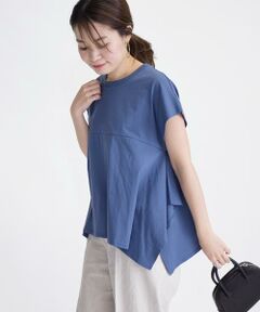 SHIPS / シップス カットソー | assiette:サイドスリットプルオーバー◇