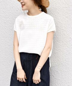SHIPS / シップス カットソー | アイレットフレンチスリーブトップス