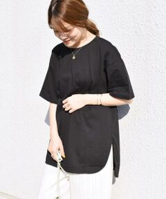 SHIPS / シップス カットソー | ラウンドヘムレイヤードショートスリーブ