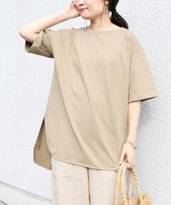 SHIPS / シップス カットソー | ラウンドヘムレイヤードショートスリーブ