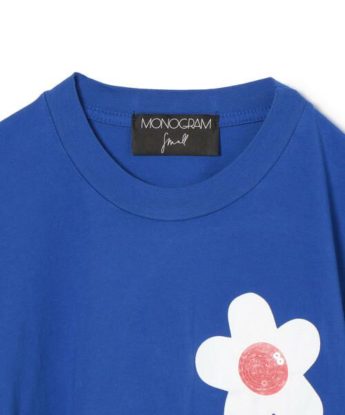 SHIPS for women / シップスウィメン Tシャツ | MONOGRAM:DAISY WITH SEQUINS | 詳細2