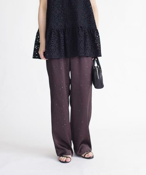 SHIPS / シップス その他パンツ | PrimaryNavyLabel:スタープリントパンツ(ブラウン)