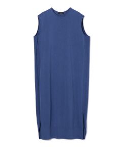 SHIPS / シップス ミニ丈・ひざ丈ワンピース | PrimaryNavyLabel:ノースリーブニットワンピース