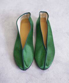 SHIPS / シップス フラットシューズ | ソリッドサテンシューズ◇
