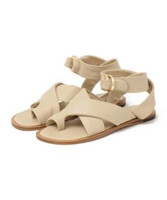 SHIPS / シップス サンダル | JVAM:NOEクロスフラットサンダル