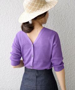 SHIPS / シップス ニット・セーター | バックボタン2WAYカーディガン