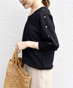 SHIPS / シップス ニット・セーター | スリーブボタンドルマンニット