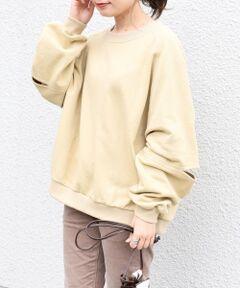 【SHIPS別注】Healthknit:エルボーカットトップス◇