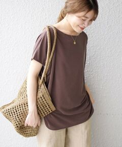 SHIPS / シップス カットソー | 〈接触冷感〉サンドウォッシュ2WAYプルオーバー