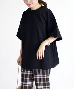 PrimaryNavyLabel:コットンクルーネックTEE