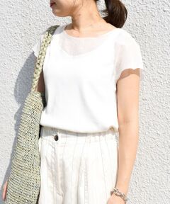 シアードッキングショートスリーブプルオーバー◇