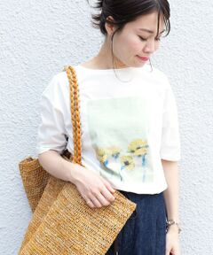 SHIPS / シップス カットソー | エンブロイダリーTEE