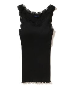 SHIPS / シップス タンクトップ | コットンシルクカップレースタンク