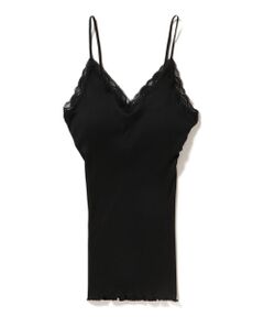 SHIPS / シップス キャミソール・チューブトップ | コットンシルクレースキャミソール