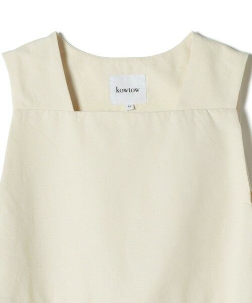 SHIPS for women / シップスウィメン ミニ丈・ひざ丈ワンピース | kowtow:Ray Pinafore | 詳細2