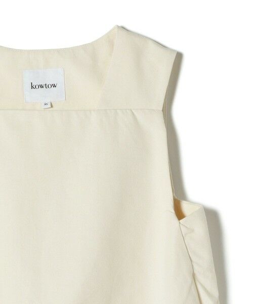 SHIPS for women / シップスウィメン ミニ丈・ひざ丈ワンピース | kowtow:Ray Pinafore | 詳細3