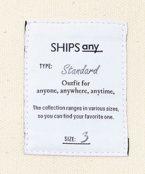 SHIPS for women / シップスウィメン ショルダーバッグ | SHIPS any: STANDARD キャンバス トートバッグ S | 詳細8