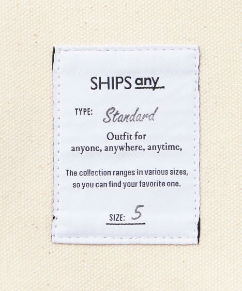 SHIPS for women / シップスウィメン ショルダーバッグ | SHIPS any: STANDARD キャンバス トートバッグ M | 詳細8