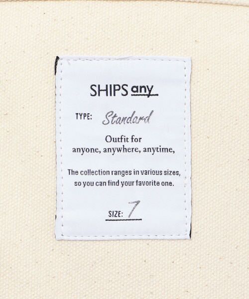 SHIPS for women / シップスウィメン ショルダーバッグ | SHIPS any: STANDARD キャンバス トートバッグ L | 詳細8