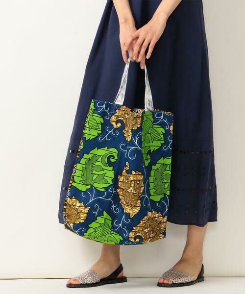 SHIPS for women / シップスウィメン ショルダーバッグ | 【SHIPS any別注】BINDU:BATIK コンビトート | 詳細12