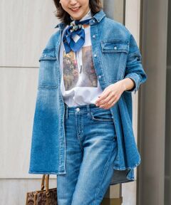 Healthy DENIM:ALMONDデニムシャツ