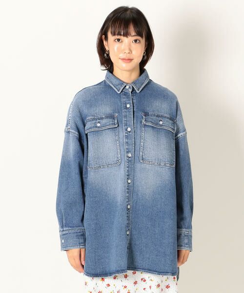 SHIPS for women / シップスウィメン シャツ・ブラウス | Healthy DENIM:ALMONDデニムシャツ | 詳細6