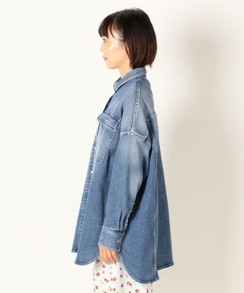 SHIPS for women / シップスウィメン シャツ・ブラウス | Healthy DENIM:ALMONDデニムシャツ | 詳細7