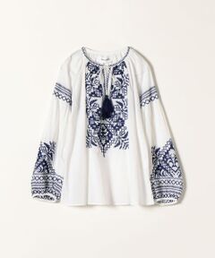 SHIPS / シップス シャツ・ブラウス | SARA MALLIKA:刺繍ブラウス