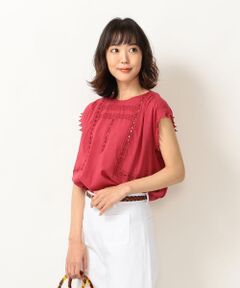 SHIPS / シップス シャツ・ブラウス | SHIPS any:カットワーク刺繍ブラウス