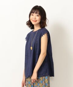 SHIPS / シップス シャツ・ブラウス | SHIPS any:カットワーク刺繍ブラウス