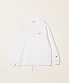 【SHIPS any別注】Champion:パネルロングスリーブTEEシャツ