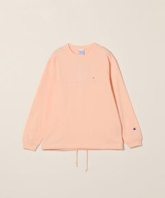 【SHIPS any別注】Champion:パネルロングスリーブTEEシャツ