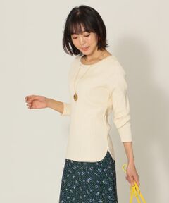 SHIPS / シップス カットソー | SHIPS any:ランダムリブプルオーバー