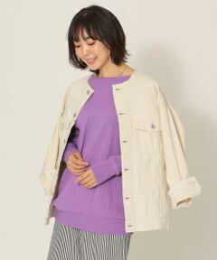 SHIPS / シップス カットソー | SHIPS any:ランダムリブコクーンプルオーバー