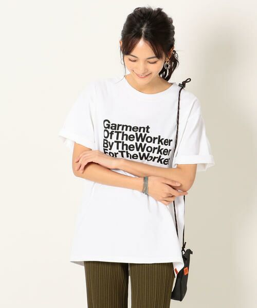 SHIPS for women / シップスウィメン カットソー | UNIVERSAL OVERALL:GRAPHIC Tシャツ | 詳細1