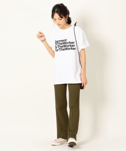 SHIPS for women / シップスウィメン カットソー | UNIVERSAL OVERALL:GRAPHIC Tシャツ | 詳細2