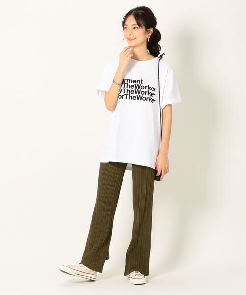 SHIPS for women / シップスウィメン カットソー | UNIVERSAL OVERALL:GRAPHIC Tシャツ | 詳細3