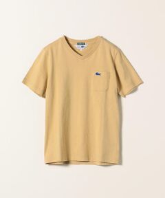 【SHIPS any別注】LACOSTE:ポケットVネックTシャツ