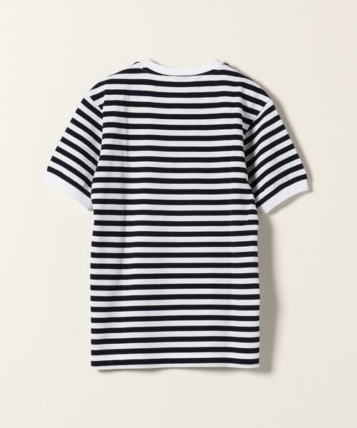 SHIPS for women / シップスウィメン カットソー | 【SHIPS any別注】LACOSTE:PIQUEショートスリーブリブTシャツ | 詳細4