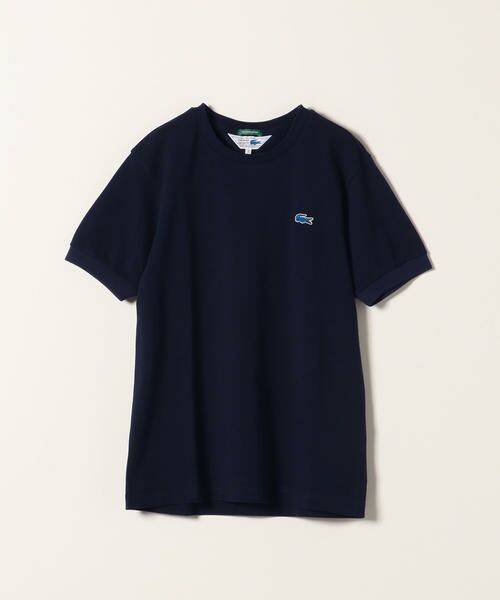 SHIPS for women / シップスウィメン カットソー | 【SHIPS any別注】LACOSTE:PIQUEショートスリーブリブTシャツ | 詳細10