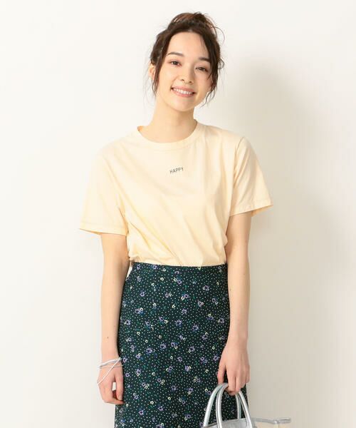 SHIPS for women / シップスウィメン カットソー | SHIPS any:ロゴTシャツ(happy) | 詳細20