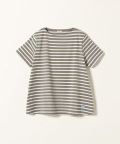 SHIPS / シップス カットソー | ORCIVAL:フレアスリーブボーダーカットソー