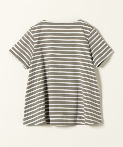 SHIPS / シップス カットソー | ORCIVAL:フレアスリーブボーダーカットソー | 詳細2