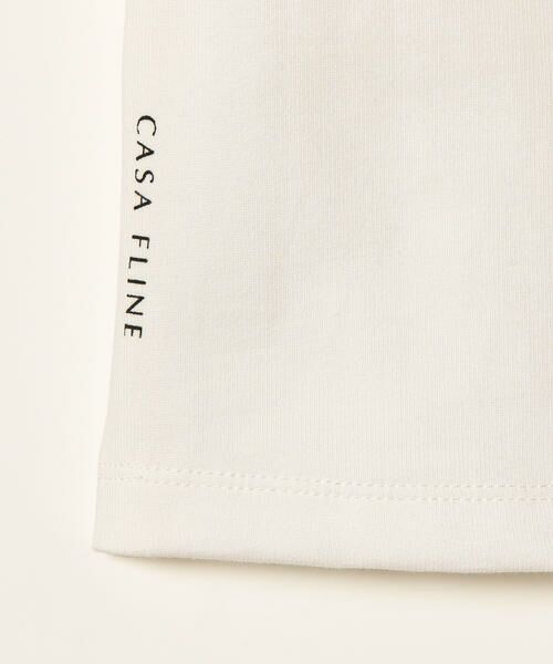 SHIPS for women / シップスウィメン カットソー | CASA FLINE:オーガニックコットンTシャツ | 詳細5
