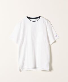 【SHIPS any別注】Champion:フェイクレイヤーポケットTシャツ